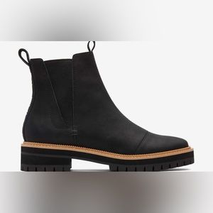 Toms Dakota Black Booties